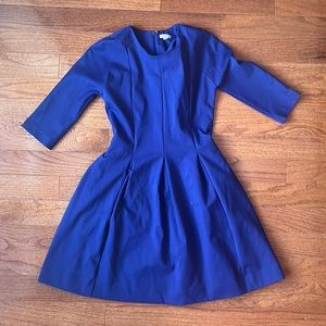 GAP Ponte Fit and Flare Structured Dress